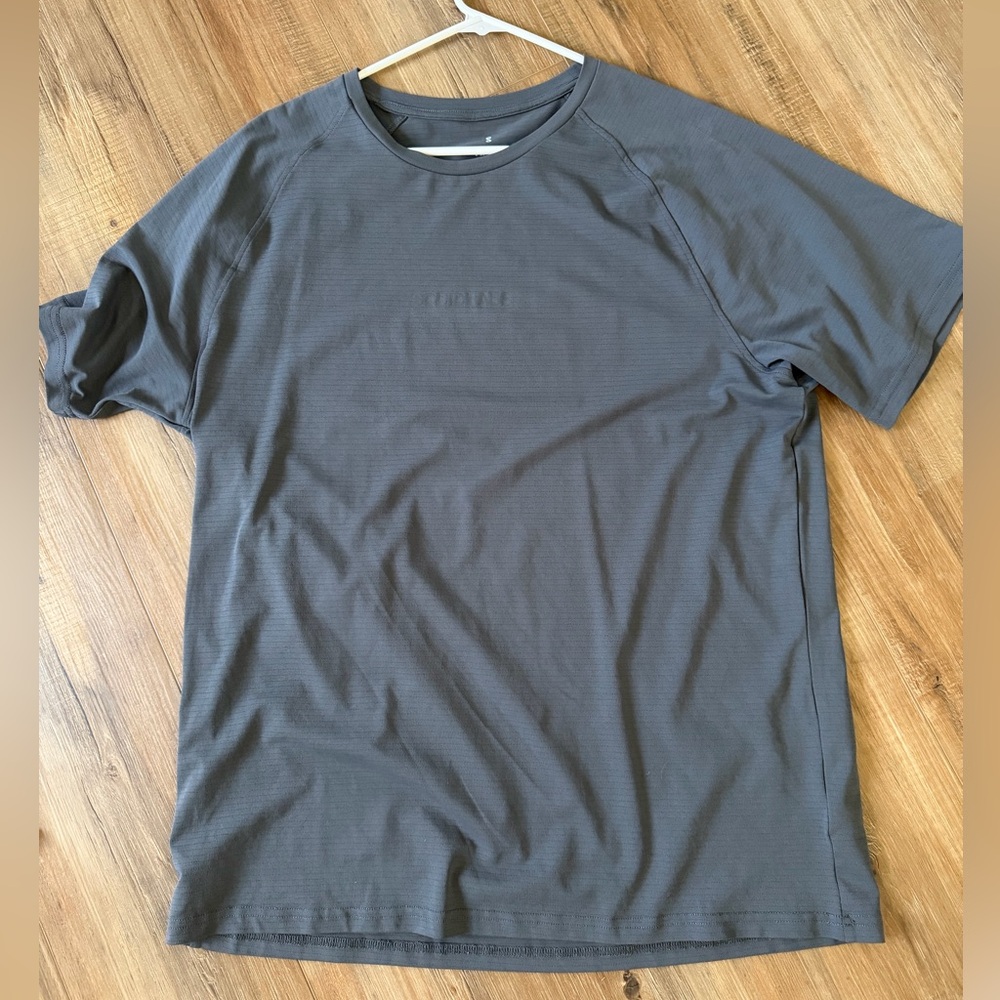 Squid Haus gray Essentials short Sleeve Athletic Fitted Tee Men's Size 2XL